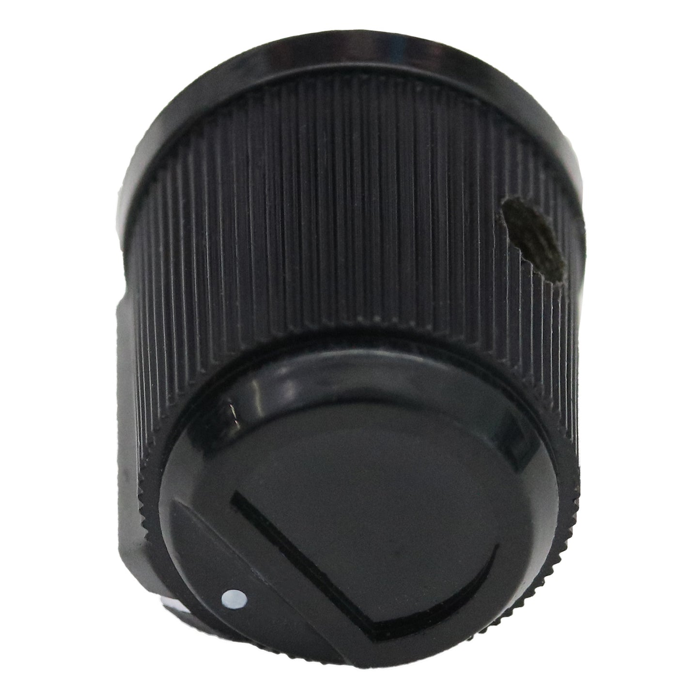 Recessed Cap Control Knob with White Position Indicator