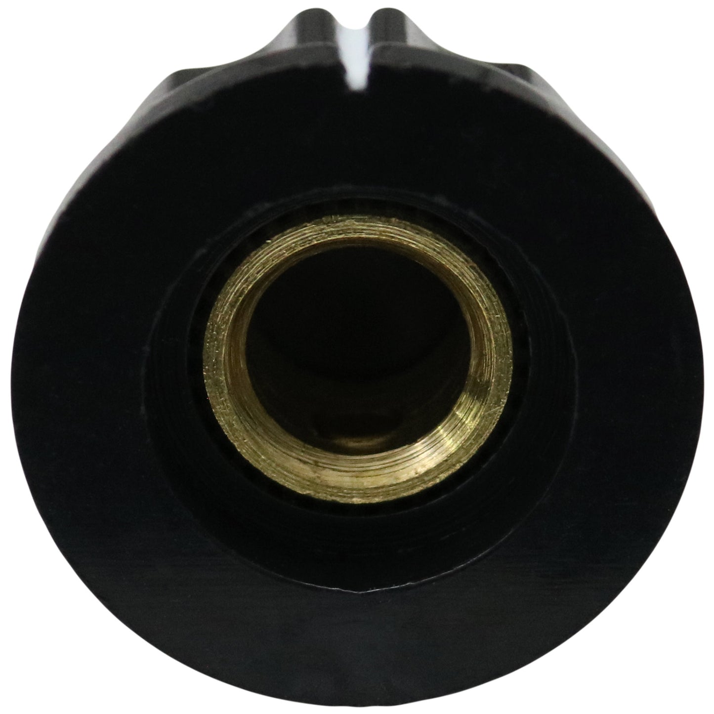 Fluted Grip Control Knob with Metallic Aluminium End Cap