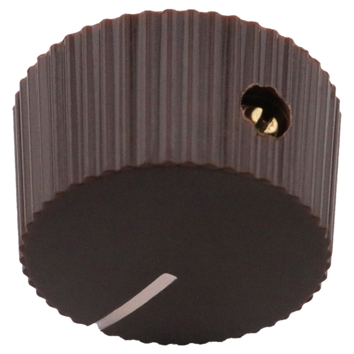 Compact Ridged Control Knob with Position Indicator