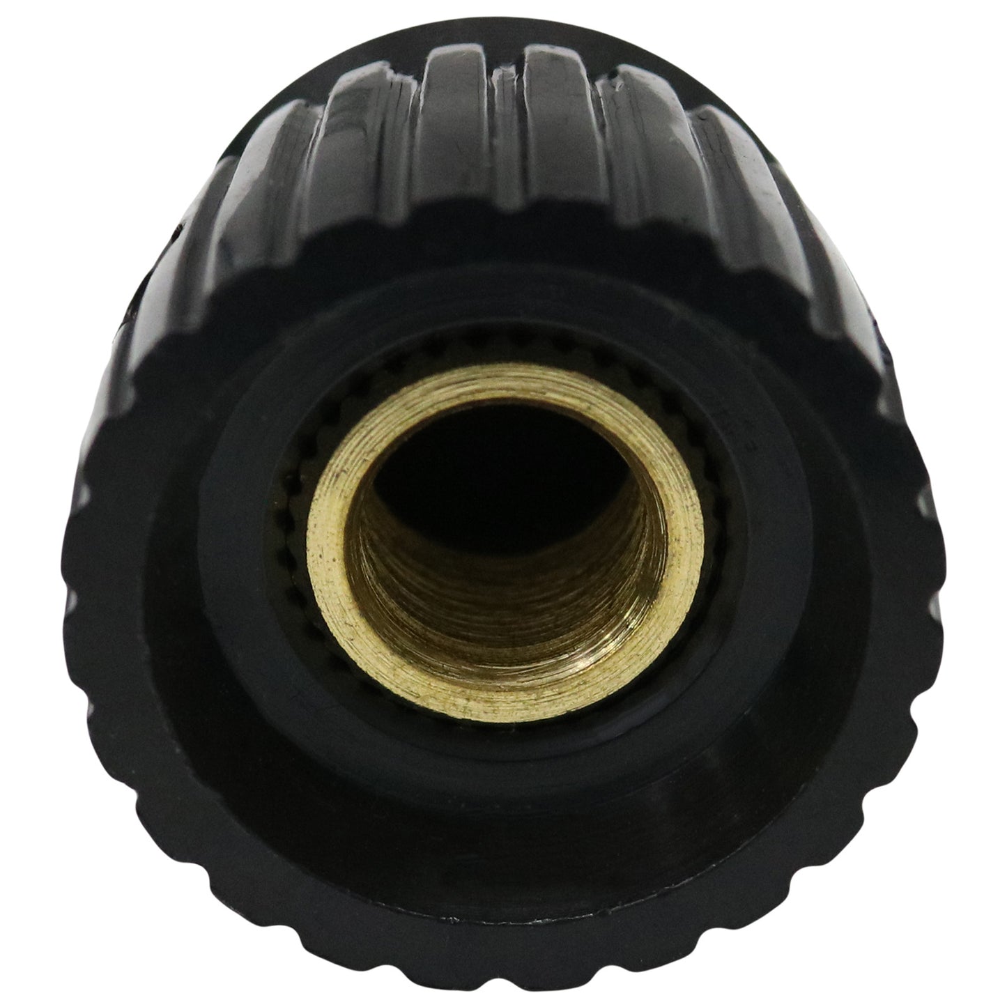 Marshall Style Amplifier Control Knob with Metal Cap