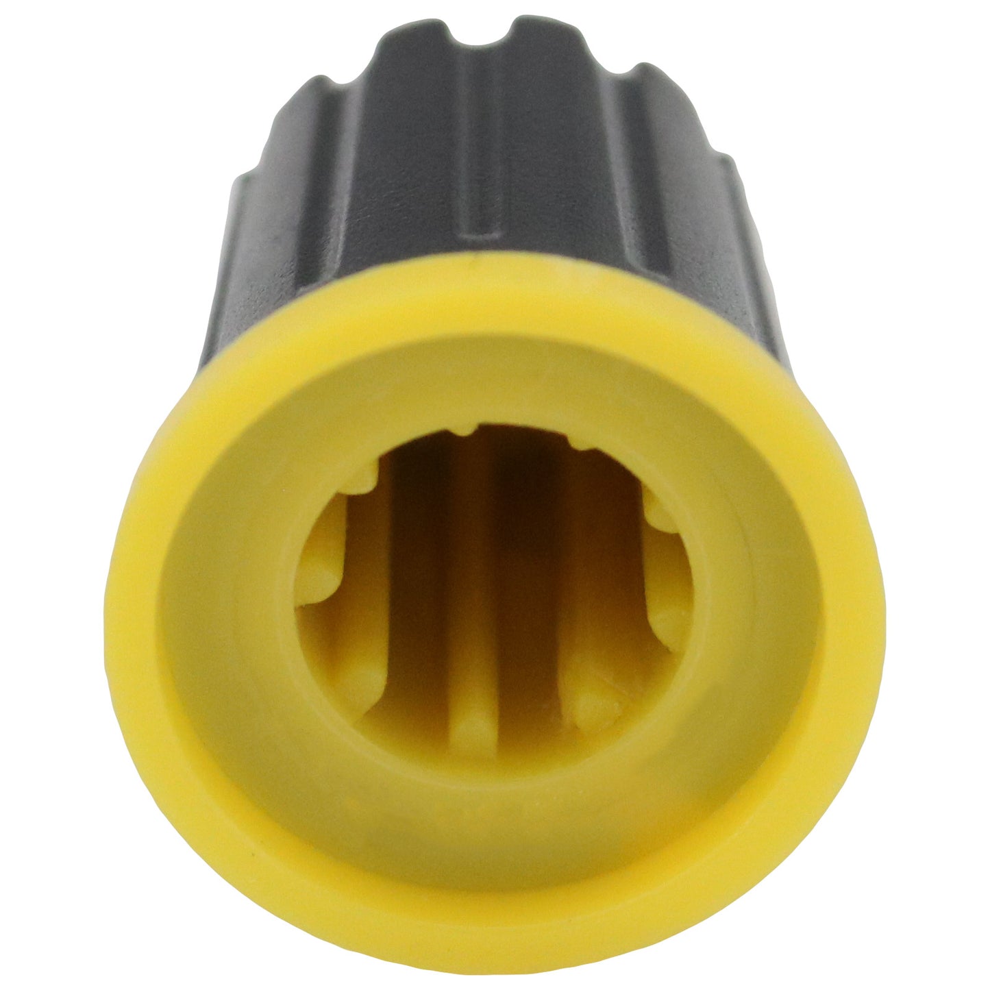 Castle Style Rotary Control Knob with Coloured Dome