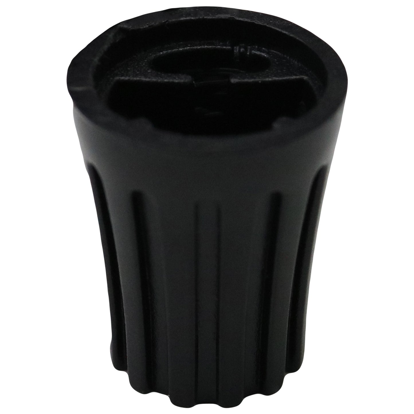 Black Rotary Encoder Control Knob Without Position Indicator