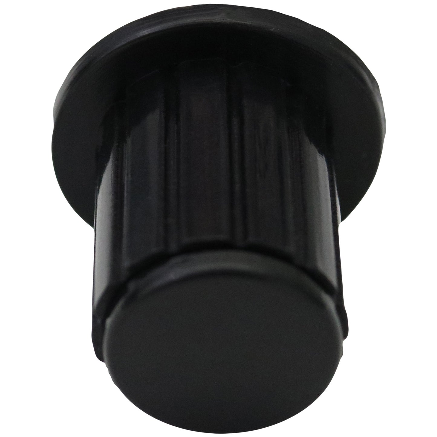 4mm Shaft Top Hat Control Knob With Collet Fixing