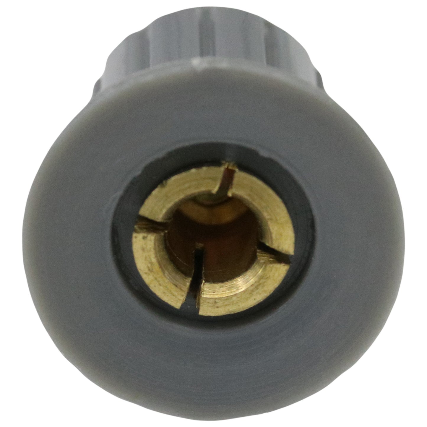 4mm Shaft Top Hat Control Knob With Collet Fixing