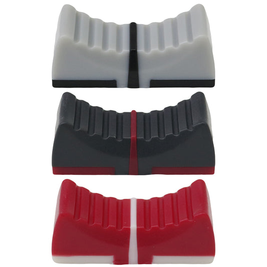 Narrow Yamaha Style 2-Colour Mixer Fader Caps