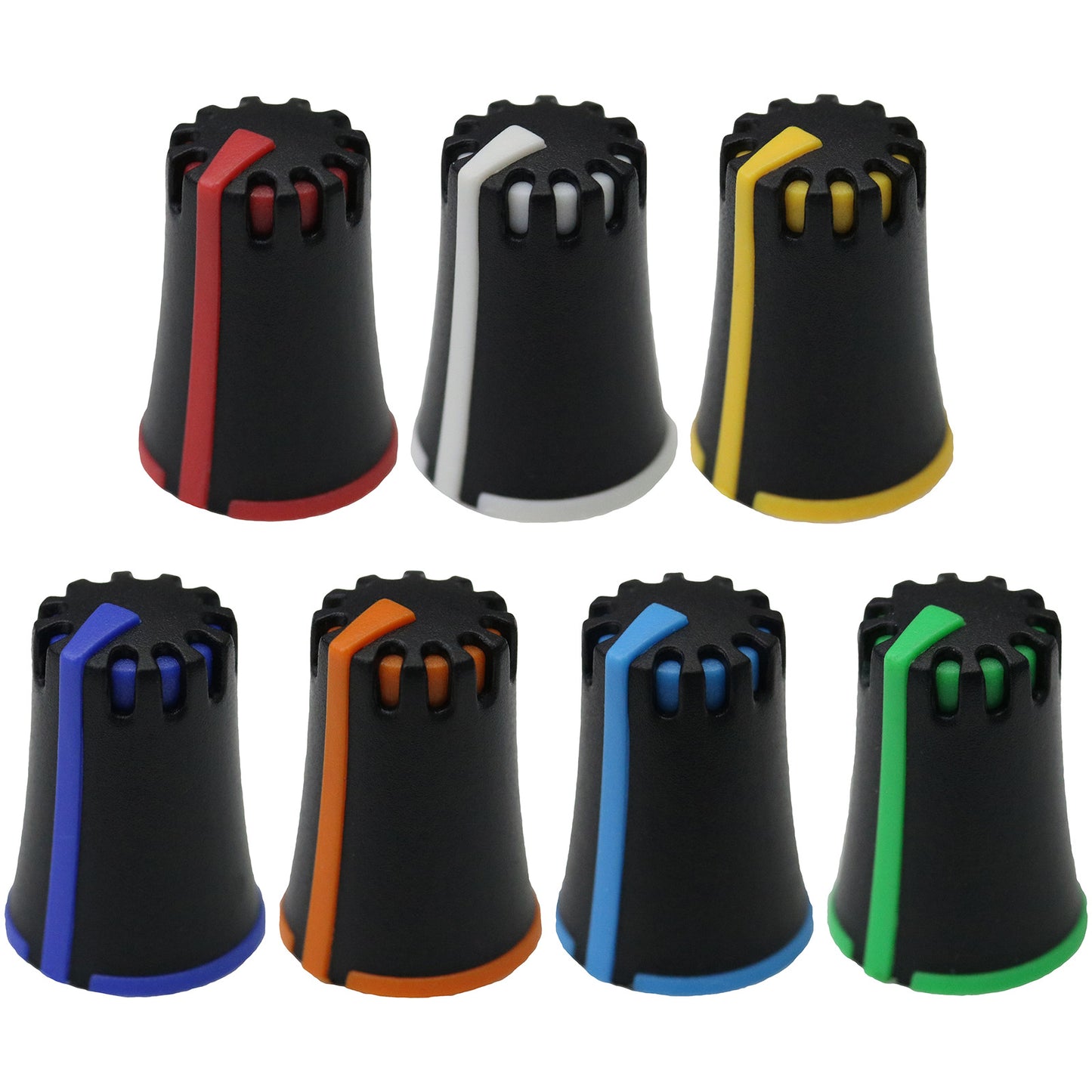 Smooth Castle Top Plastic Control Knobs