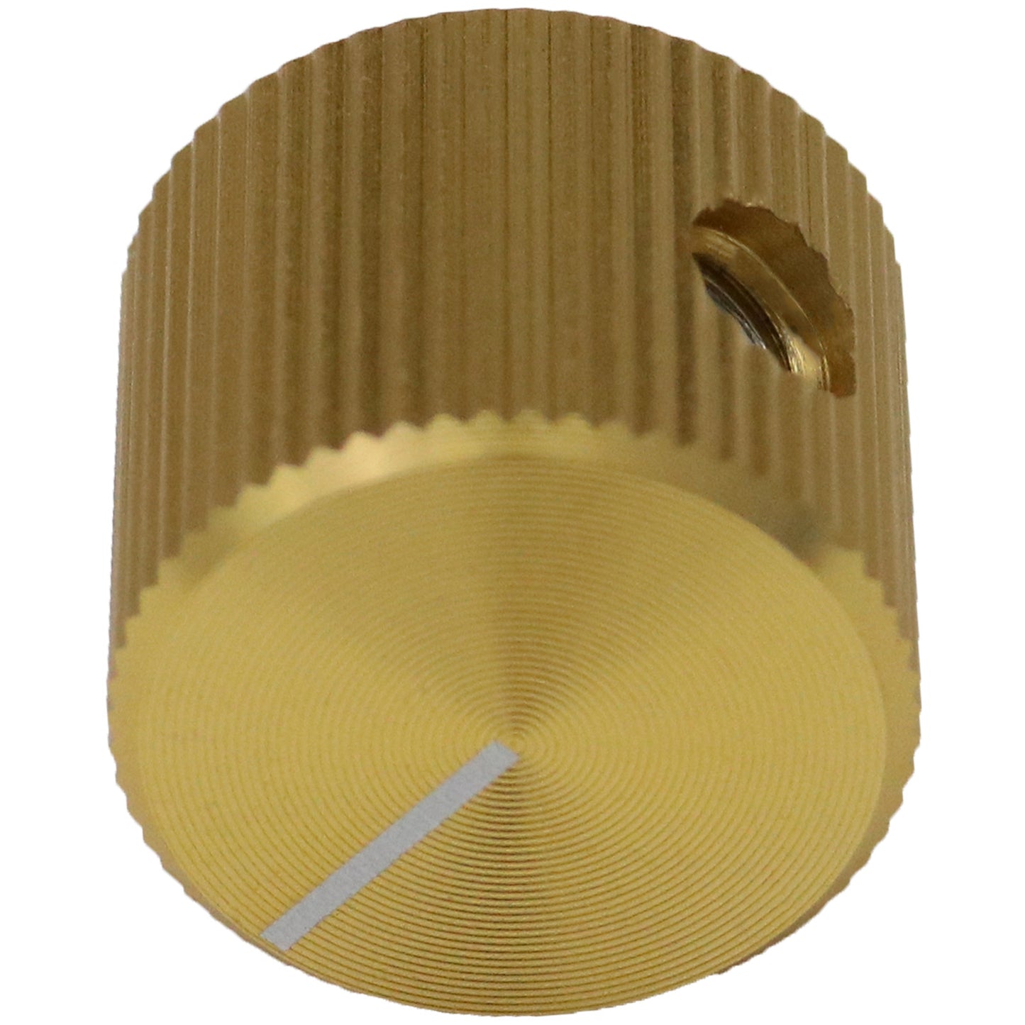 Compact Knurled Aluminium Control Knob