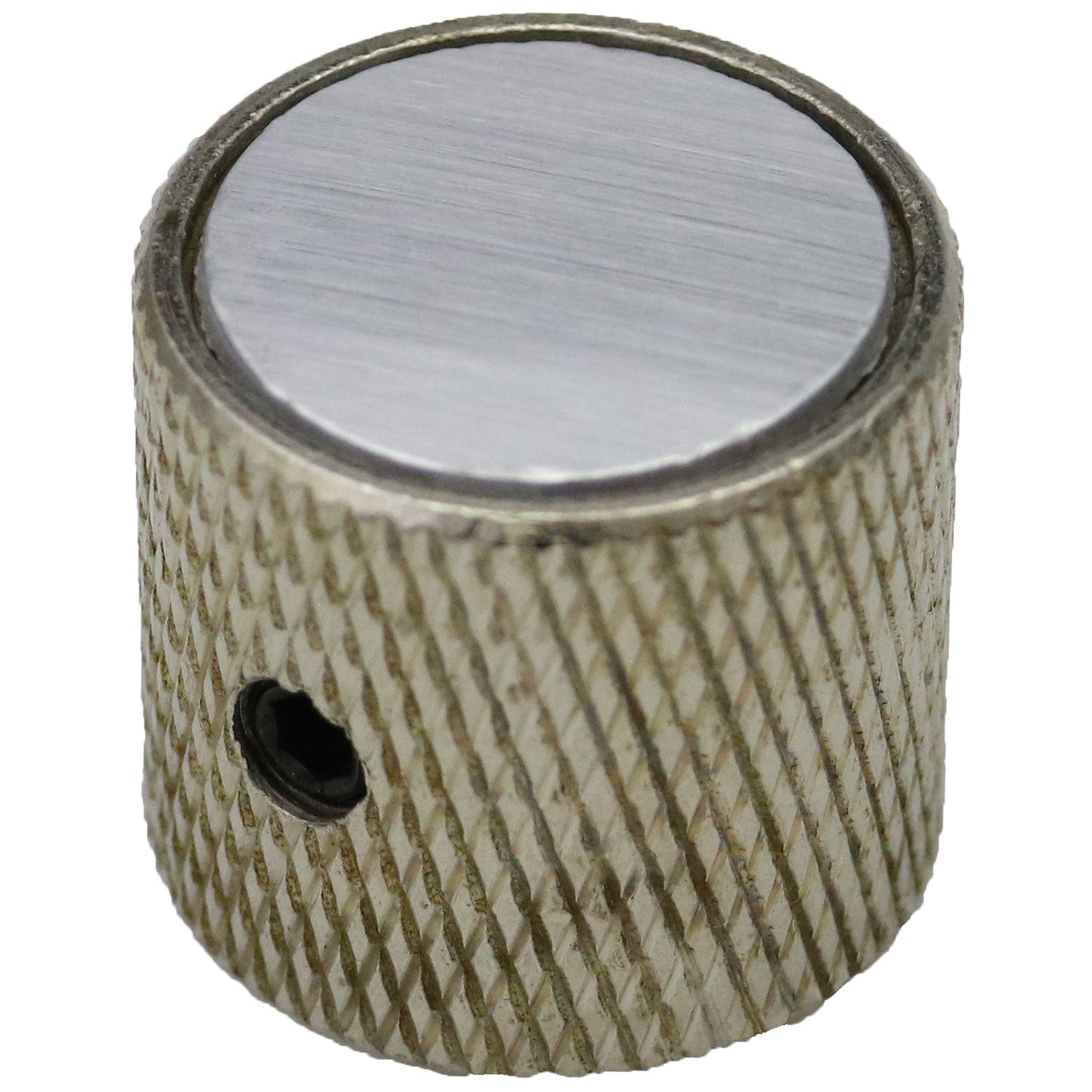 Solid Metal Guitar Control Knobs With Metal Cap