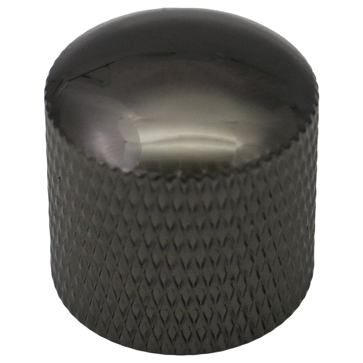 Metal Domed Top Knurled Guitar Knob
