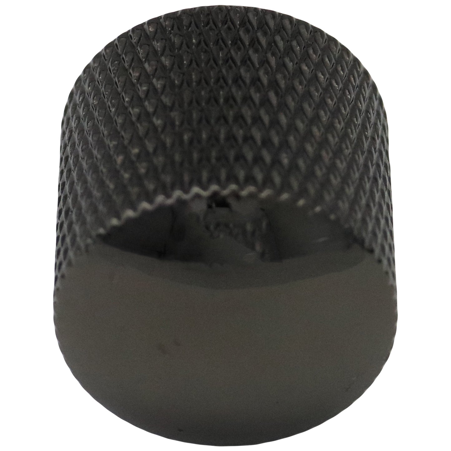 Metal Domed Top Knurled Guitar Knob