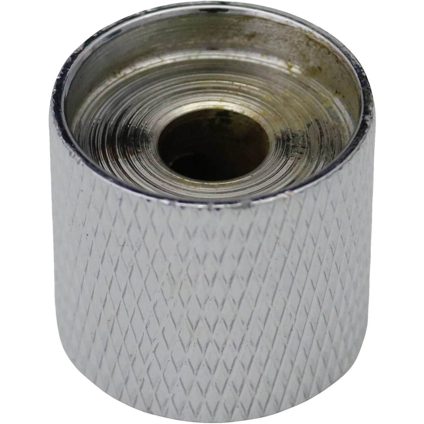 Metal Domed Top Knurled Guitar Knob