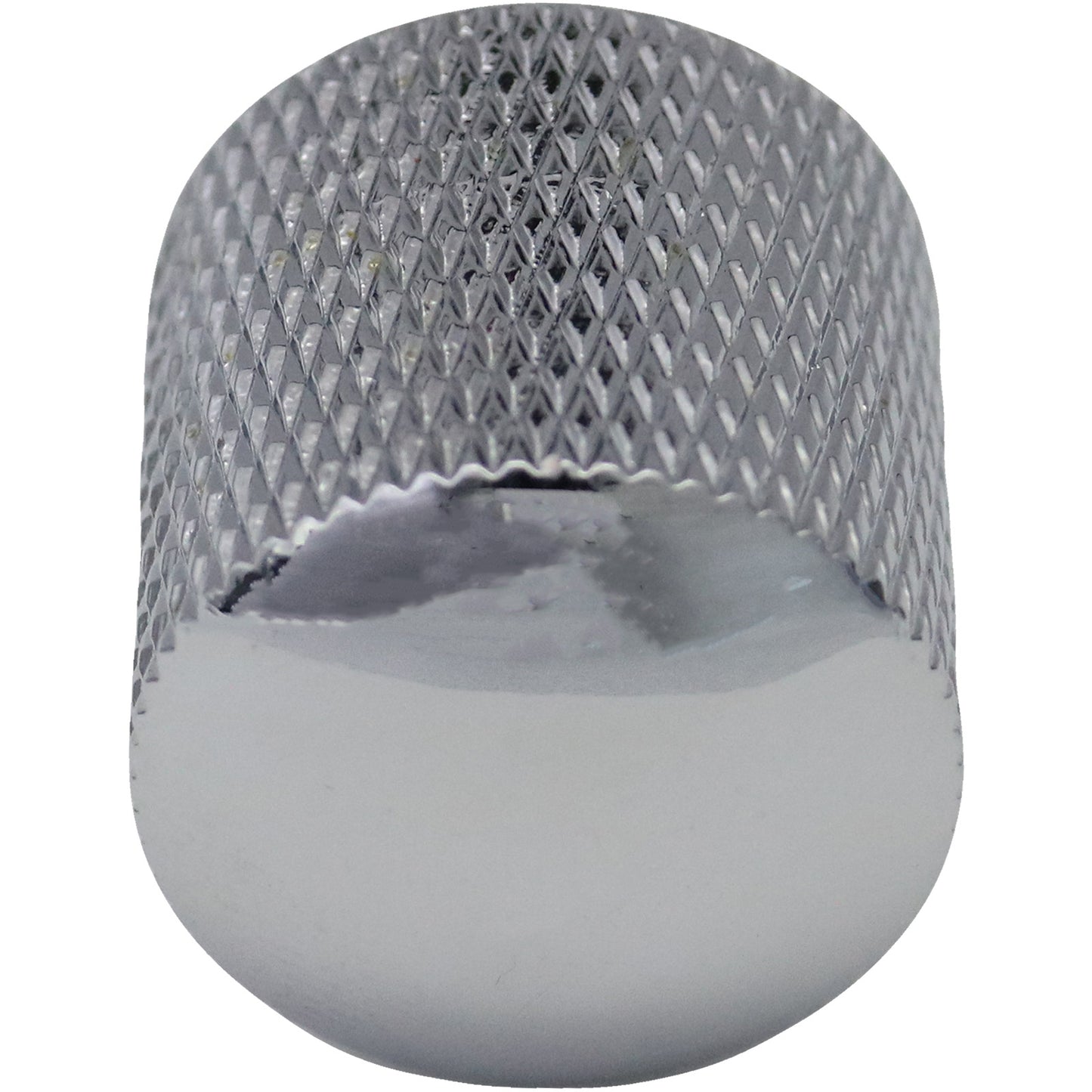 Metal Domed Top Knurled Guitar Knob
