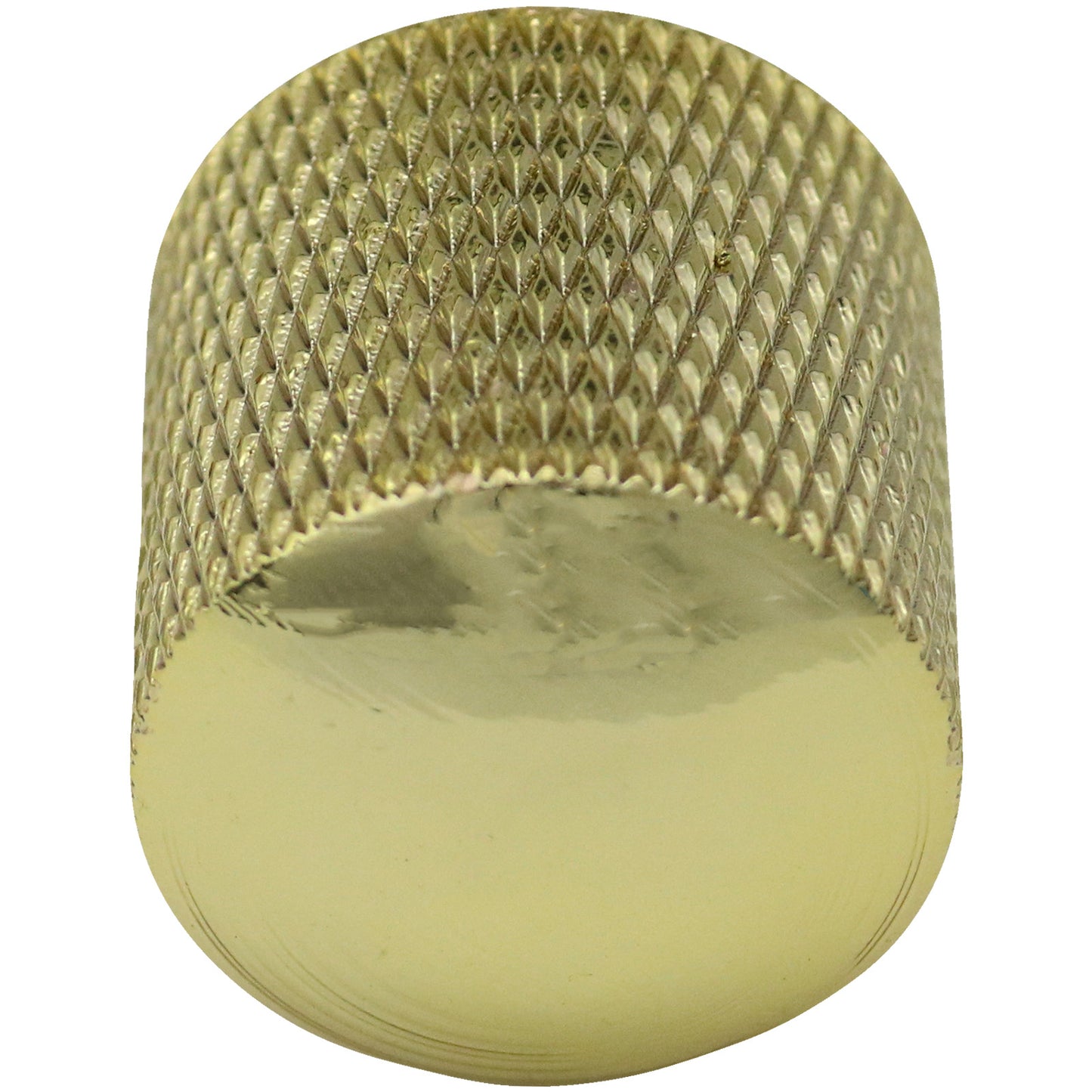 Metal Domed Top Knurled Guitar Knob