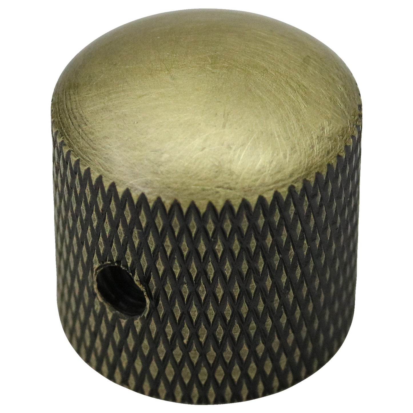 Metal Domed Top Knurled Guitar Knob