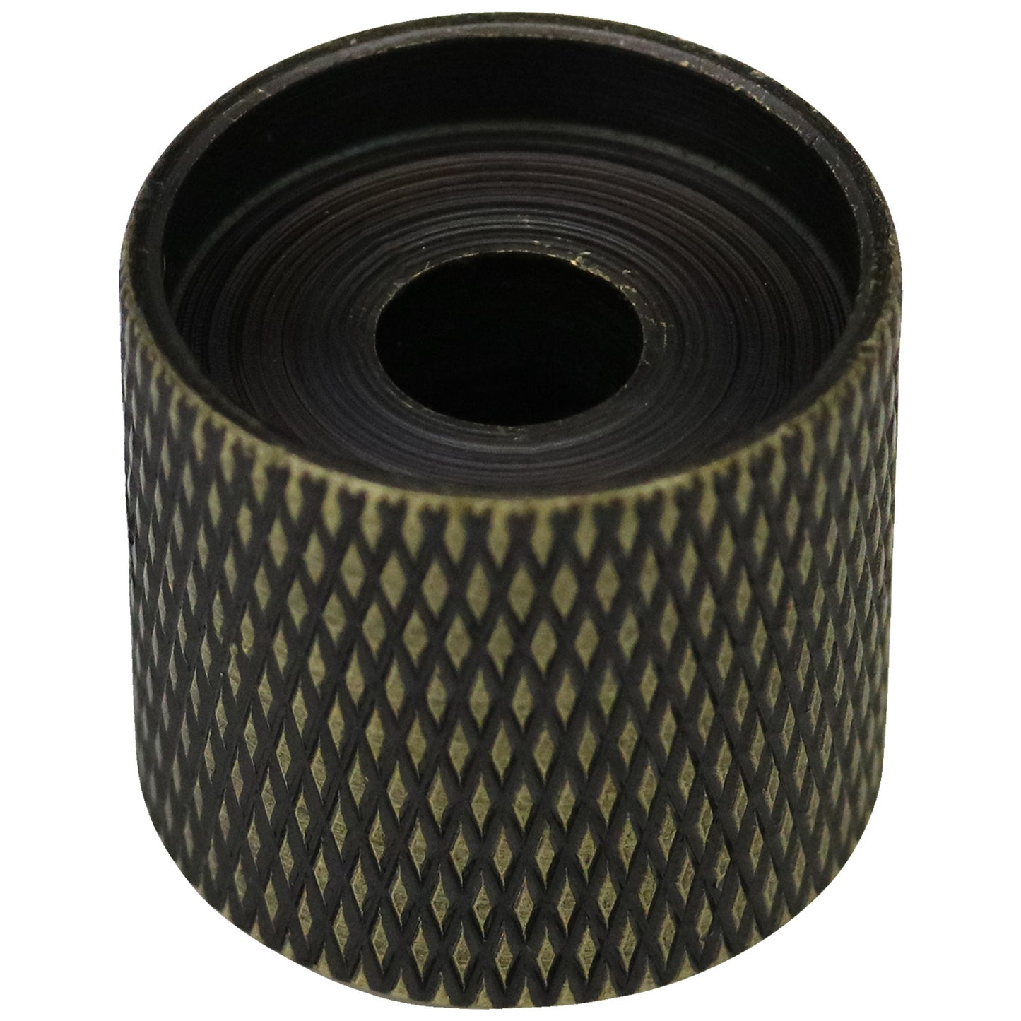 Metal Domed Top Knurled Guitar Knob