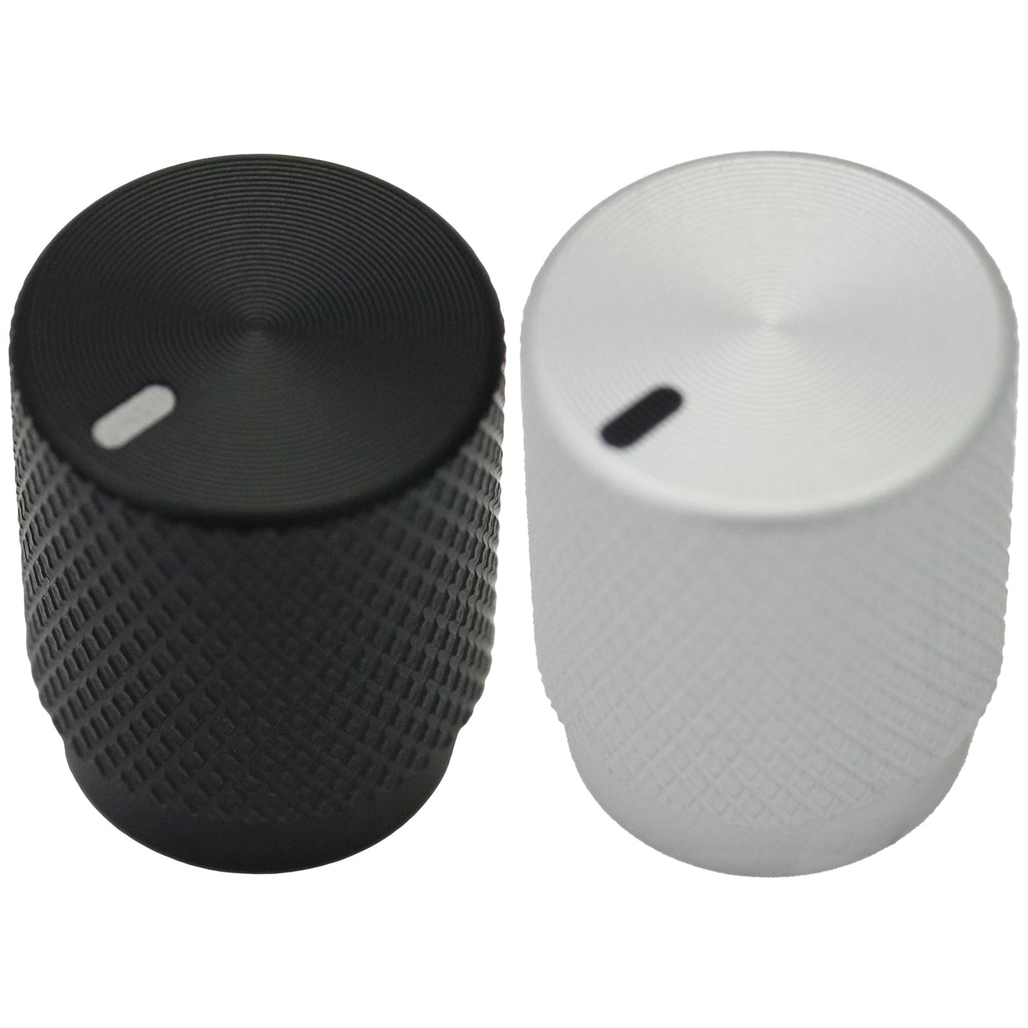 Solid Aluminium Knurled Control Knob
