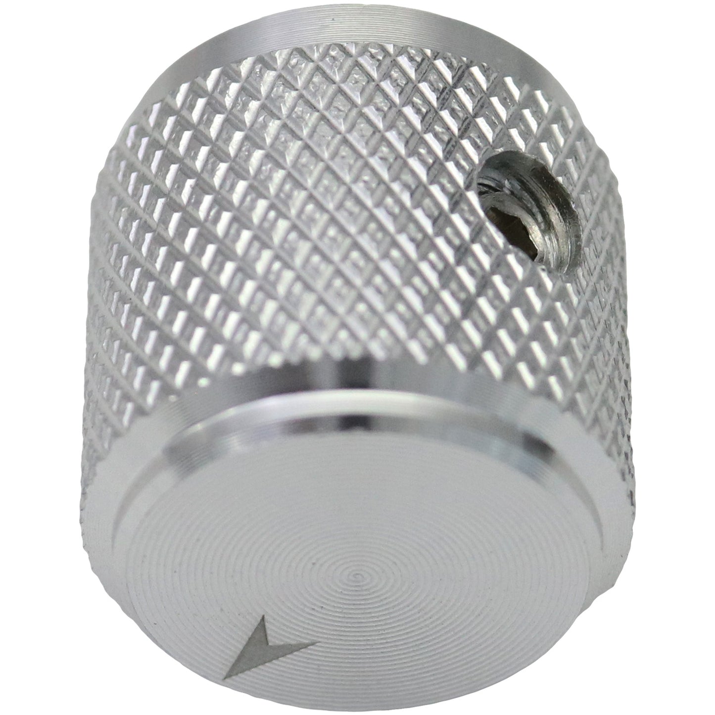 Compact Knurled Aluminium Control Knob