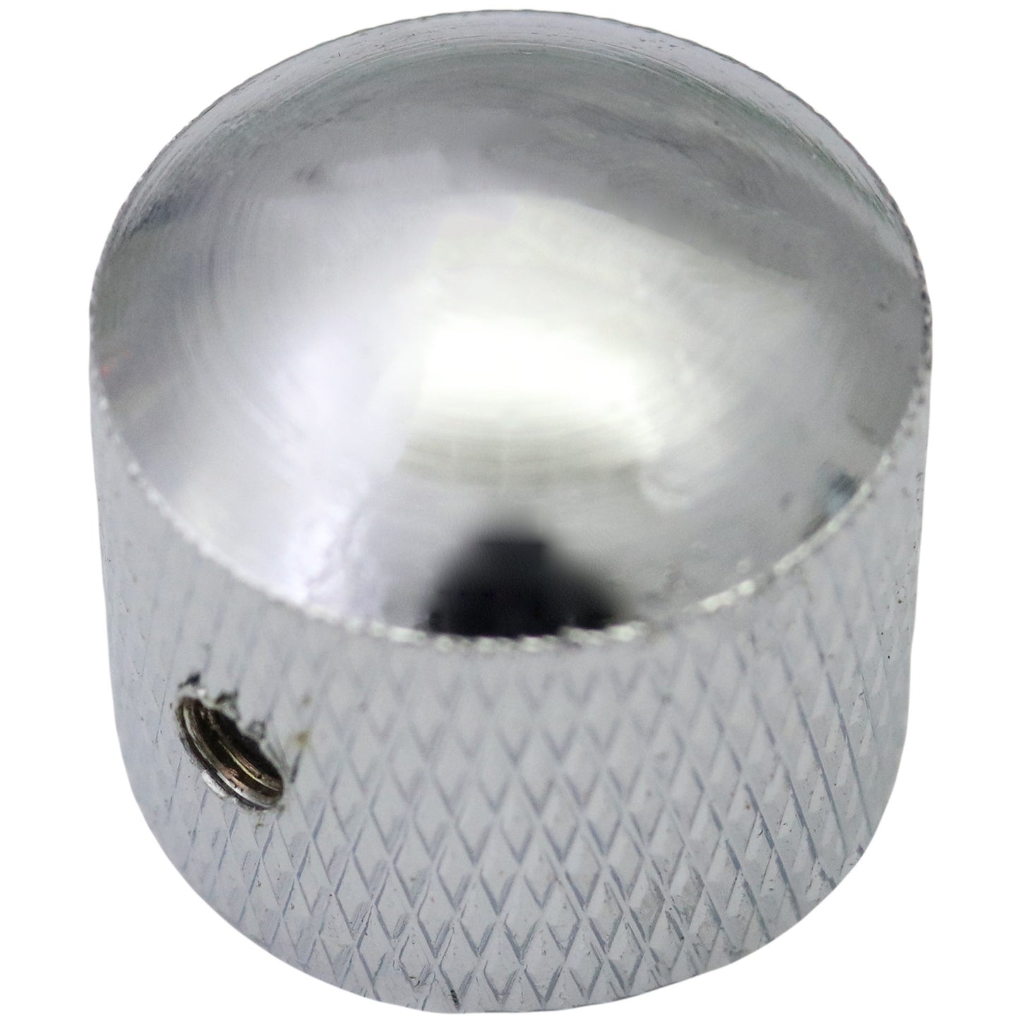 18x18 Metal Body Domed Knurled Guitar Control Knob