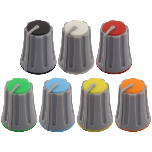 12x15 Grey Body Plastic Mixer Control Knob