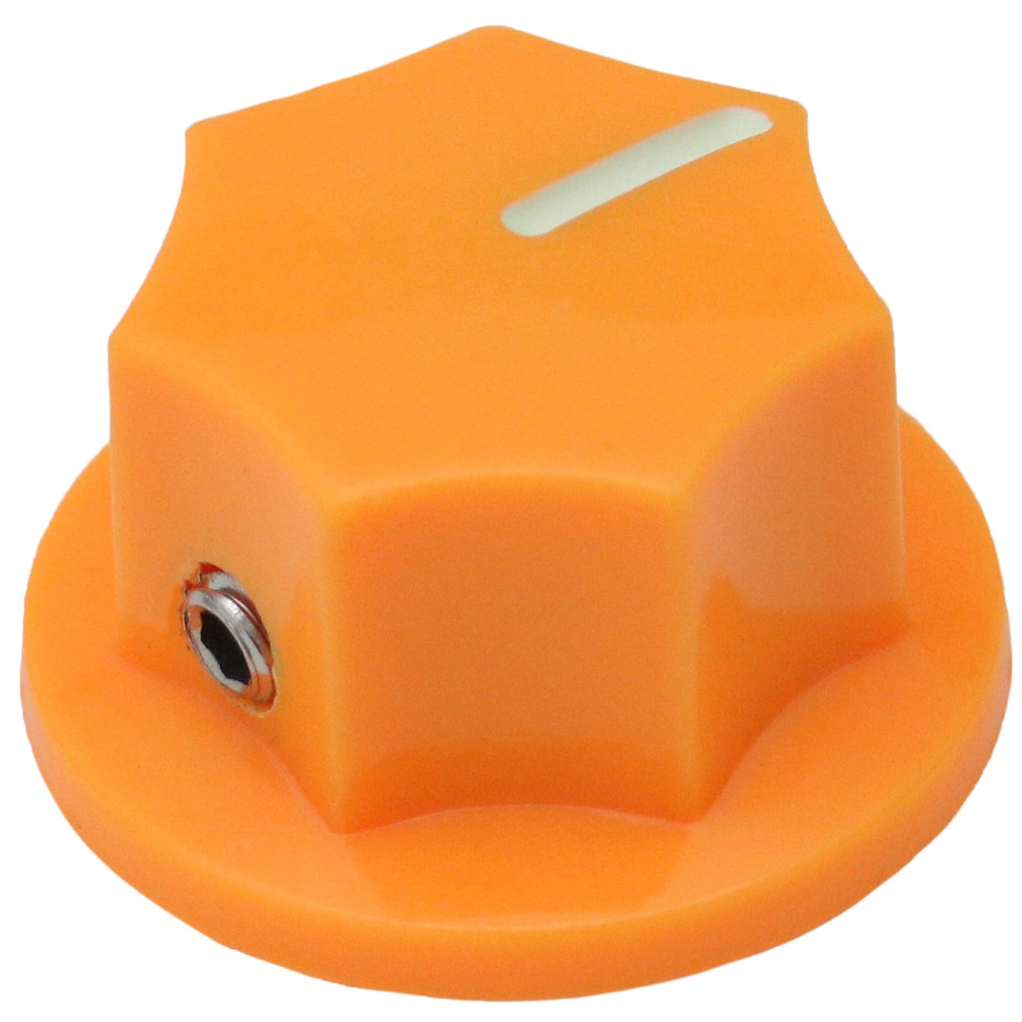 Large Skirted 7-Sided Guitar / Pedal Control Knob