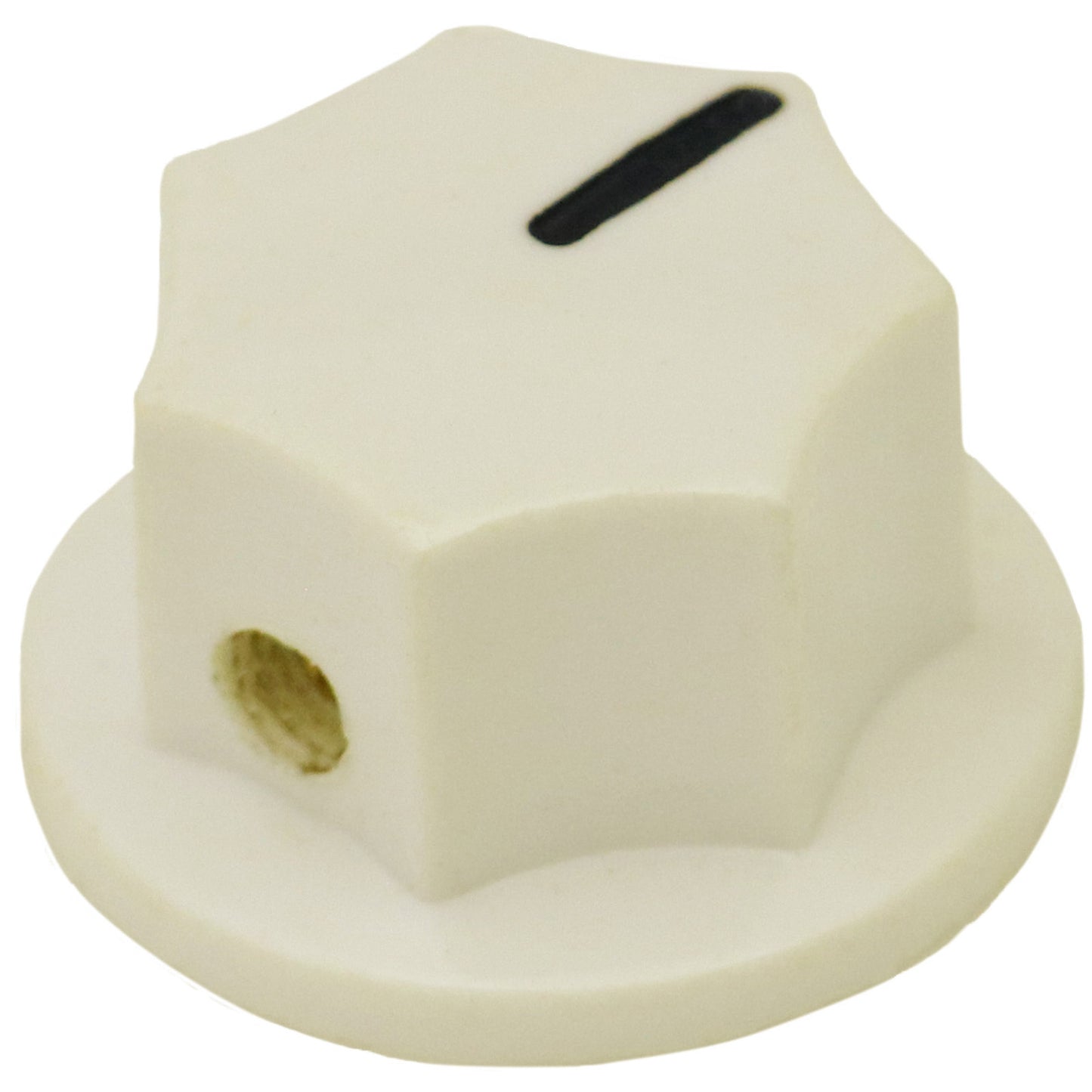 Large Skirted 7-Sided Guitar / Pedal Control Knob