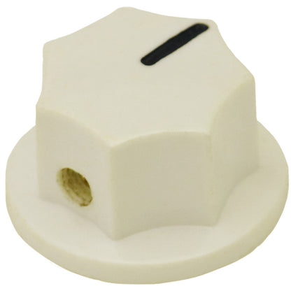 Large Skirted 7-Sided Guitar / Pedal Control Knob