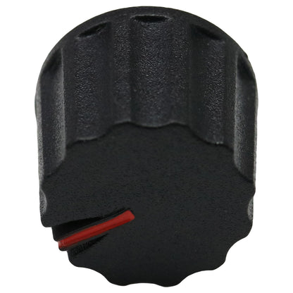 Large Black Control Knob With Distinct Position Indicator