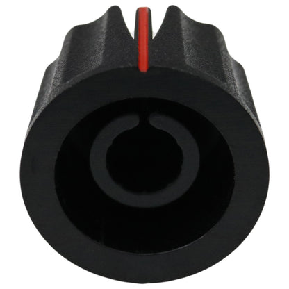 Large Black Control Knob With Distinct Position Indicator
