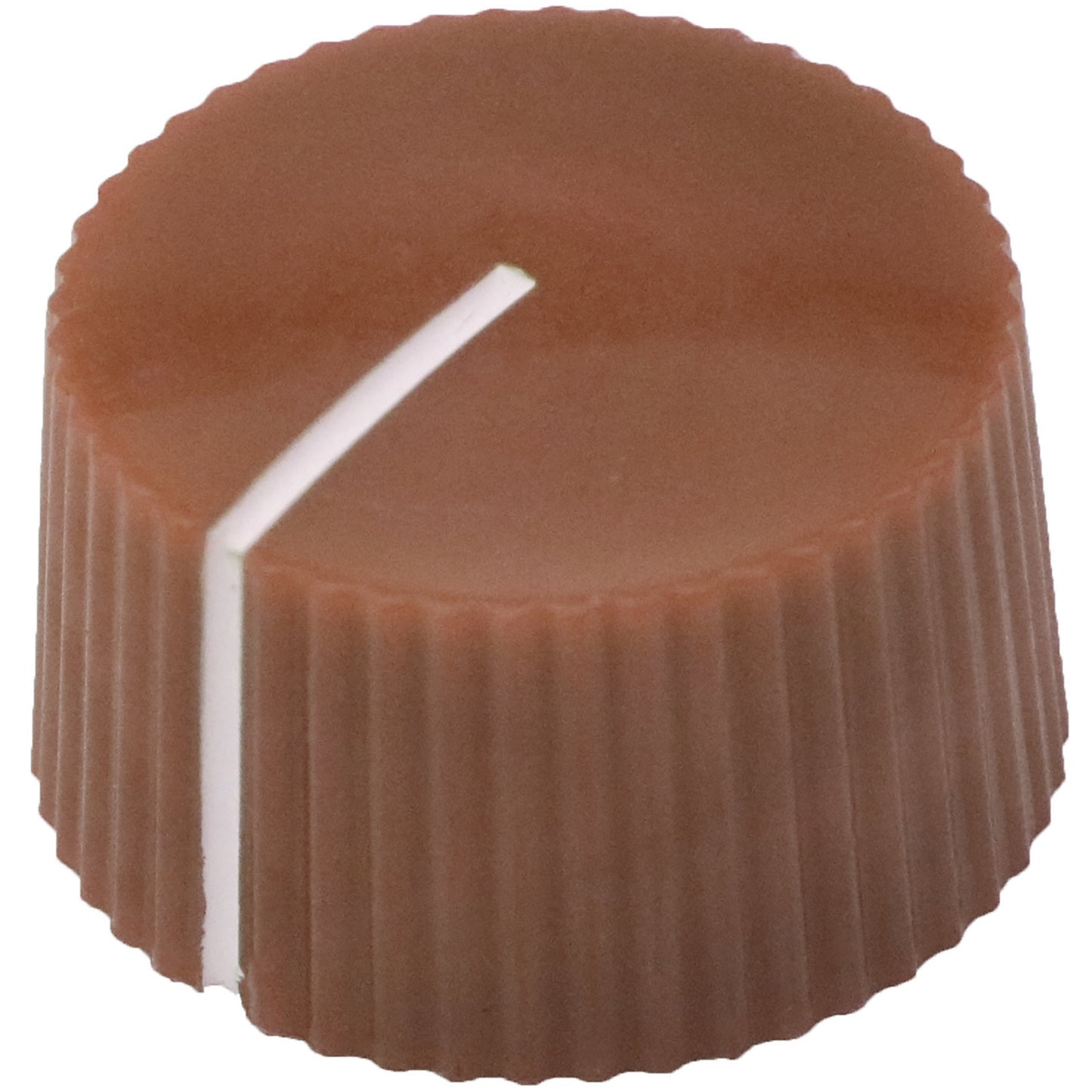 Compact Ridged Control Knob with Position Indicator