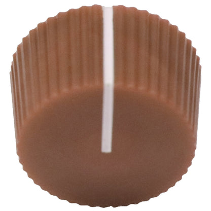 Compact Ridged Control Knob with Position Indicator