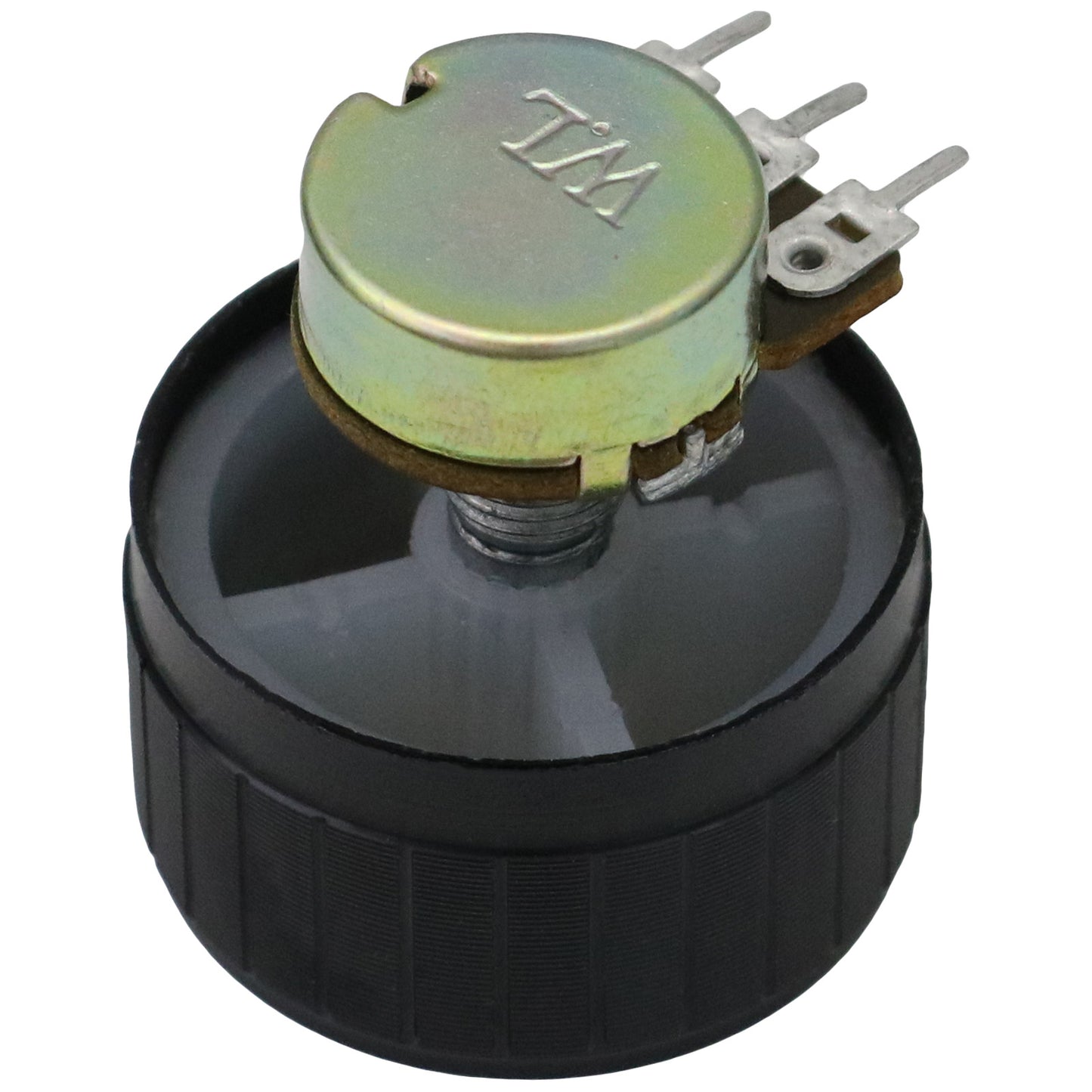 Black Aluminium Shell Amplifier / HiFi Control Knob