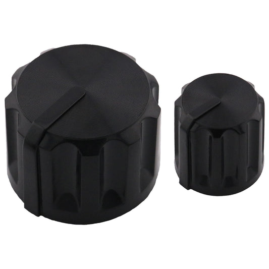 Ridged Fluted Control Knob with Raised Position Indicator