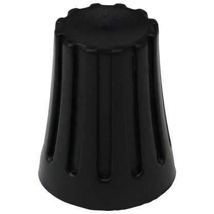 Black Rotary Encoder Control Knob Without Position Indicator