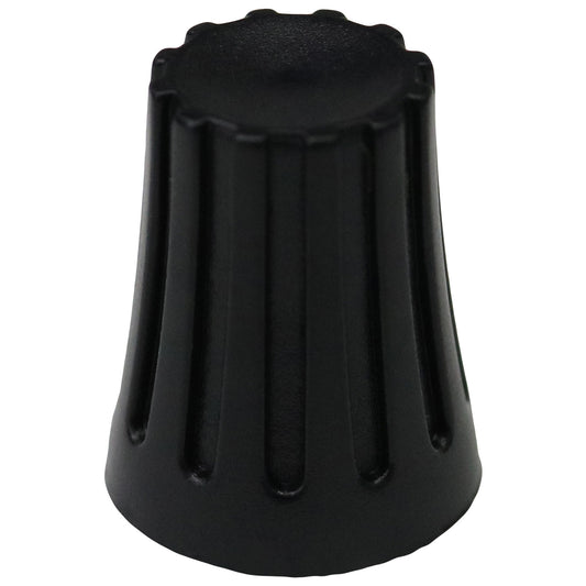 Black Rotary Encoder Control Knob Without Position Indicator