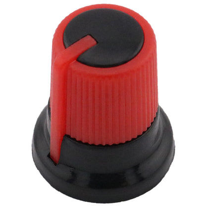 Two-Tone Ridged Industrial Control Knob