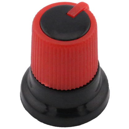 Two-Tone Ridged Industrial Control Knob