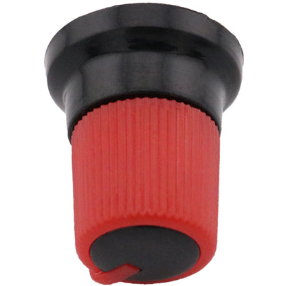 Two-Tone Ridged Industrial Control Knob
