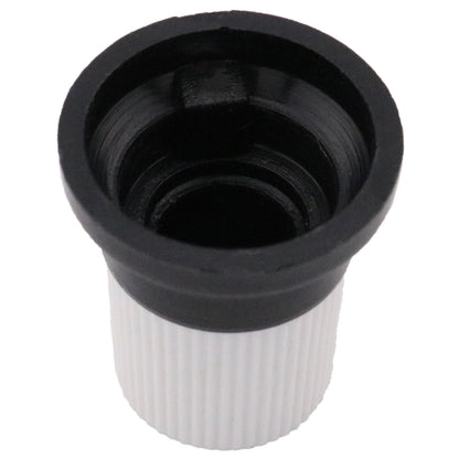 Two-Tone Ridged Industrial Control Knob