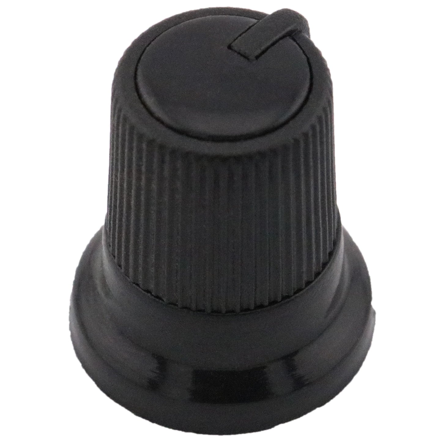 Two-Tone Ridged Industrial Control Knob