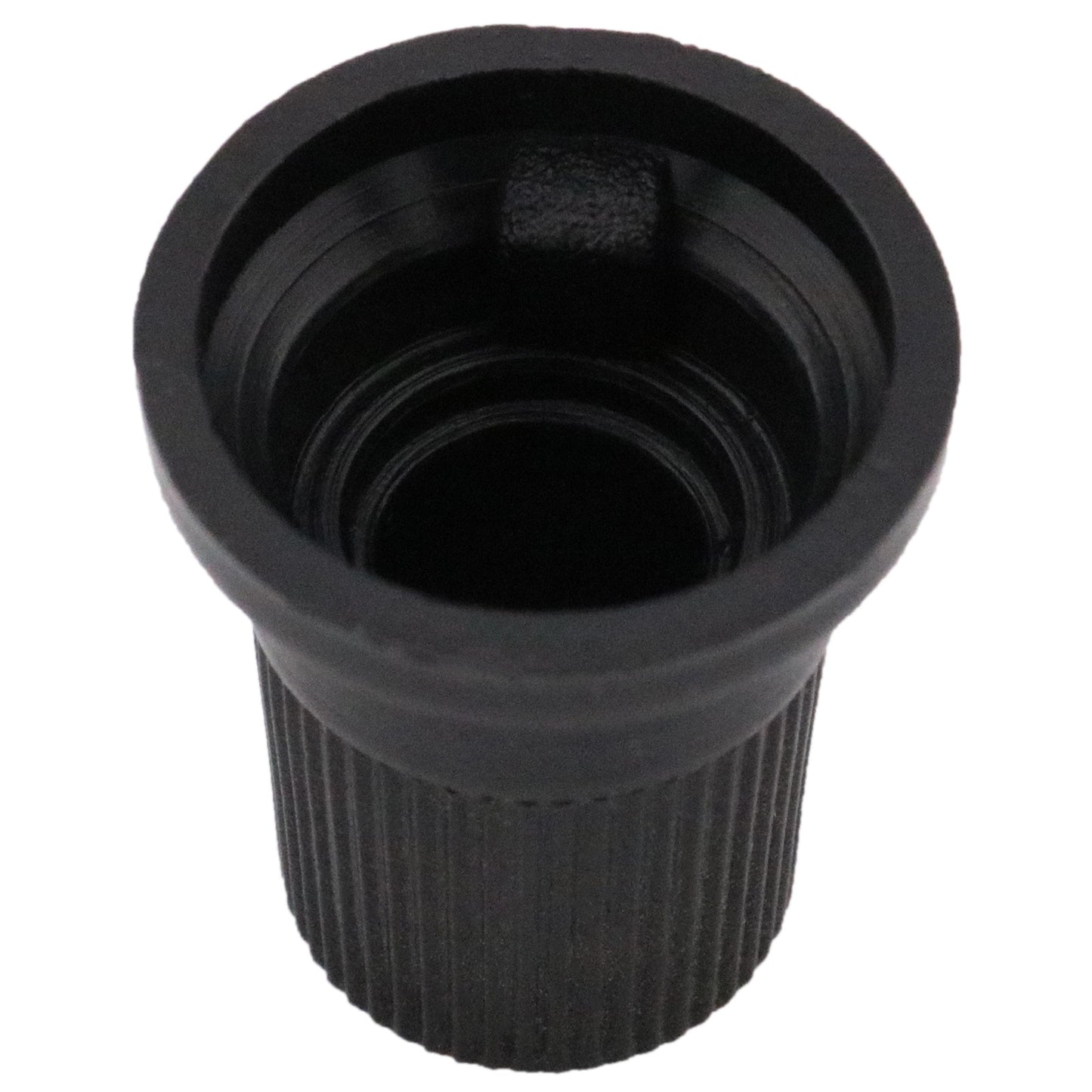 Two-Tone Ridged Industrial Control Knob