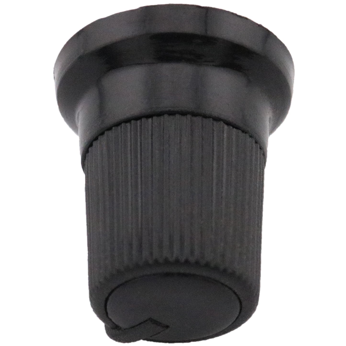 Two-Tone Ridged Industrial Control Knob
