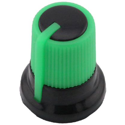 Two-Tone Ridged Industrial Control Knob