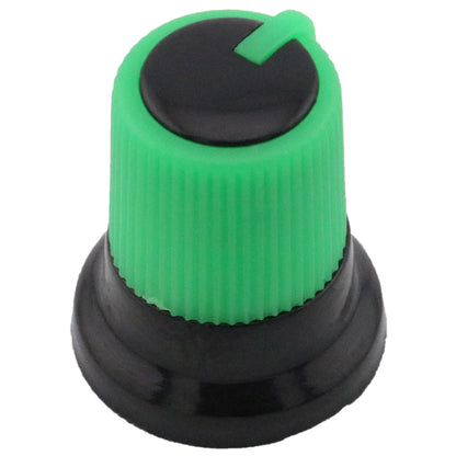 Two-Tone Ridged Industrial Control Knob