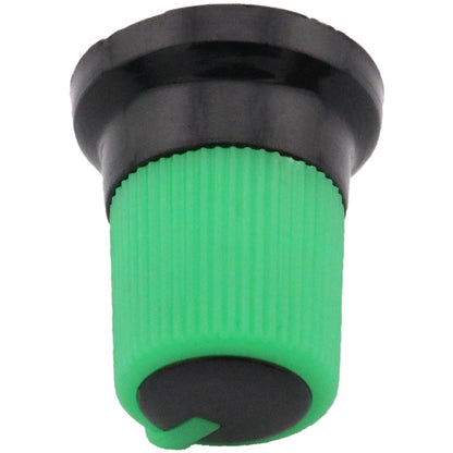 Two-Tone Ridged Industrial Control Knob