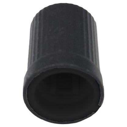 Ridged Rotary Control Knob with Coloured Cap