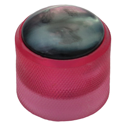 Translucent Colour Abalone Domed Top Guitar Knob
