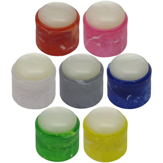 Marbled Colour Pearl Domed Top Guitar Knob