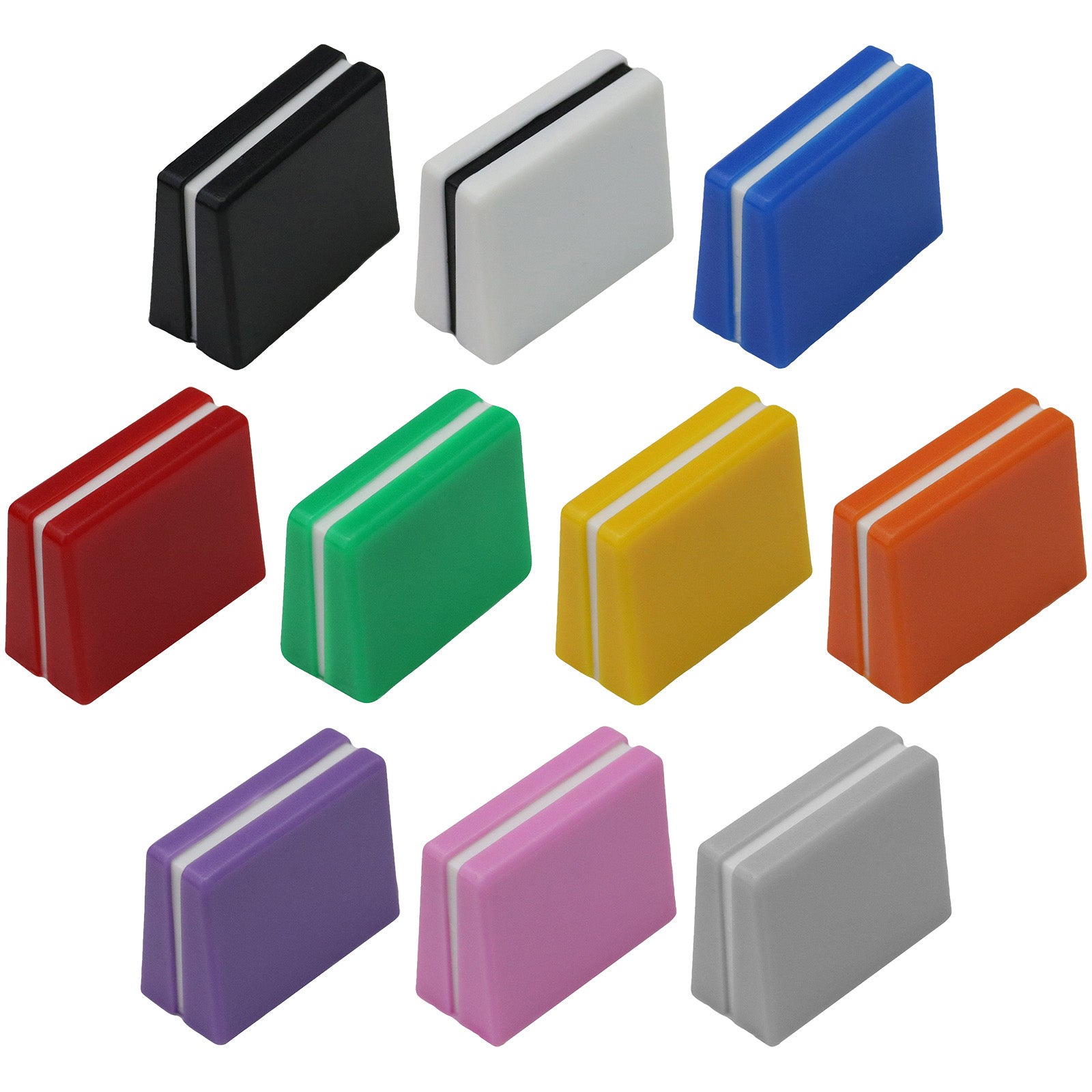 Wide Coloured Fader Cap - 4mm Shaft DJ Mixer Control – Knob Zone