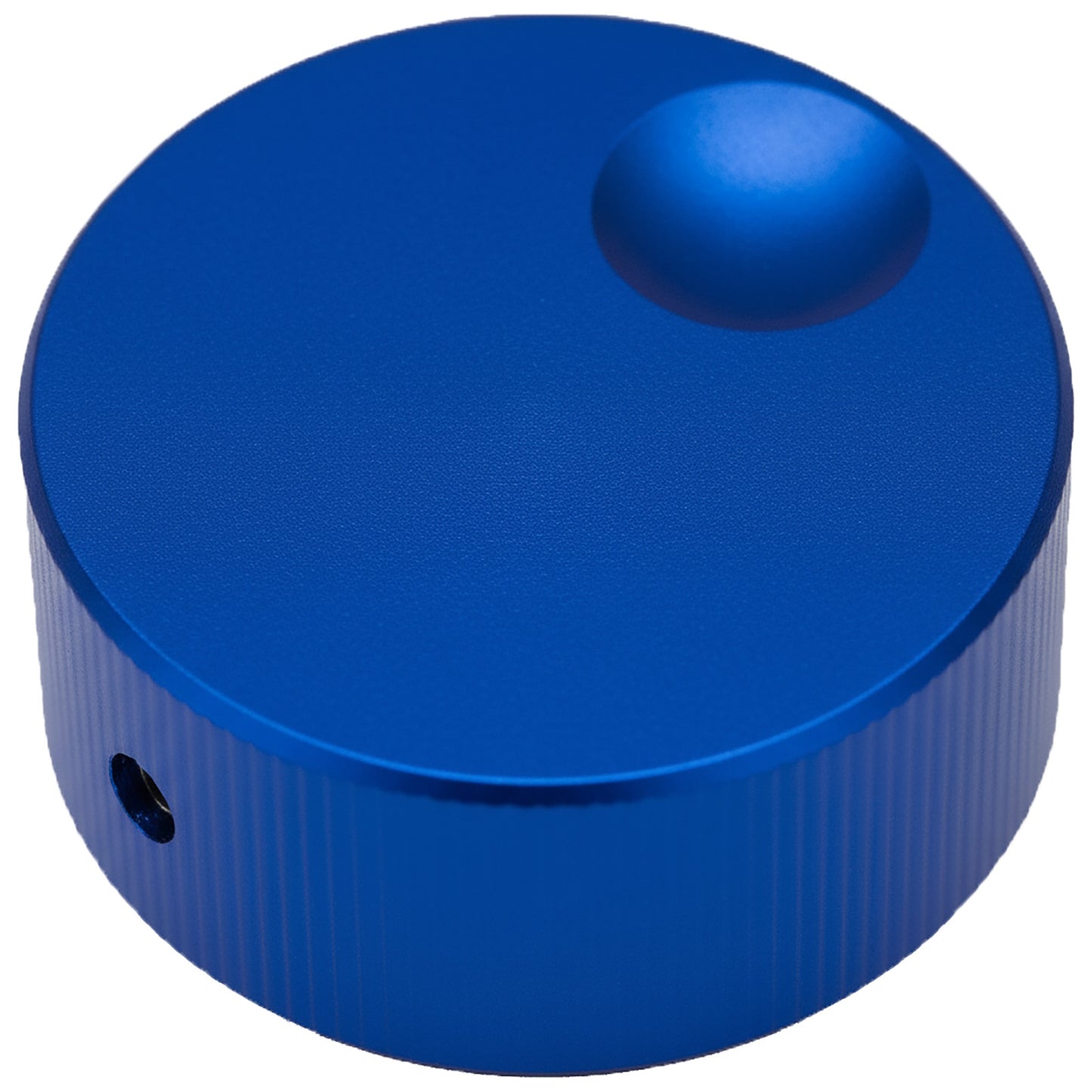 Wide Flat Aluminium Control Knob with Finger Recess