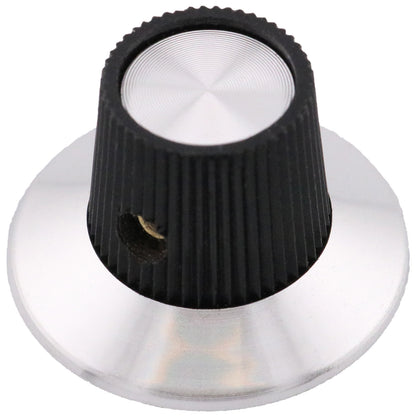 Aluminium Skirted Control Knob with Scale or Pointer Indicator
